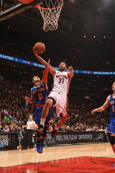 New York Knicks vs Toronto Raptors (Nbae/Getty)